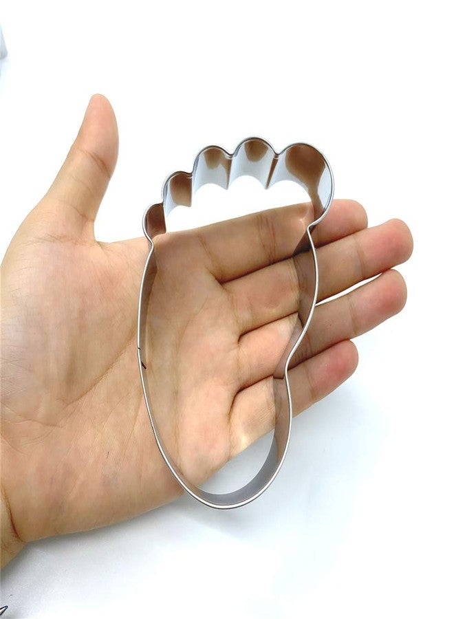 LILIAO Footprint Cookie Cutter - 2.6 x 3.8 inches - Stainless Steel - Image 4