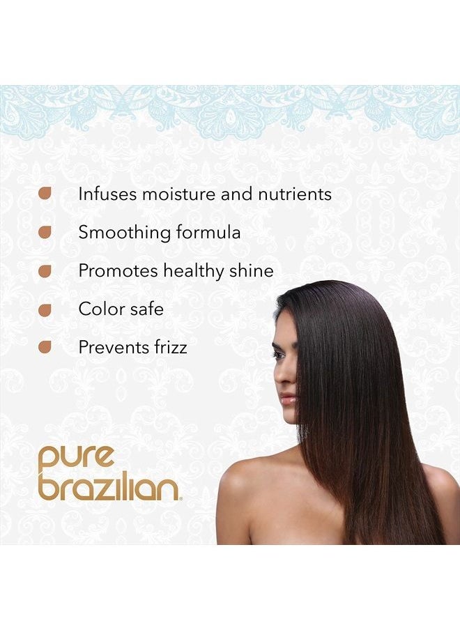 Pure Brazilian PURE BRAZILIAN Anti-Frizz Daily Conditioner, 13.5 Oz  - Image 3
