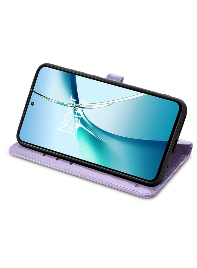 S-TOP Case For OPPO Reno13 Pro Cat and Dog Embossed Leather Phone Case - Image 4