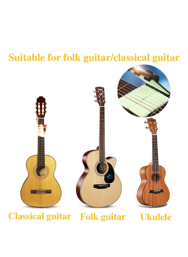 Realfrog - Classical Guitar String Wiper Ukulele String Cleaning And Maintenance Care Cleaner Folk Guitar String Wiper - Image 1