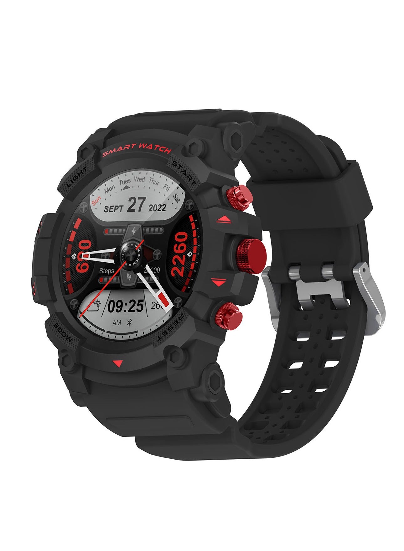 PEJE 1.39" Smart Watch for Men with GPS Tracking, 1ATM Waterproof, Bluetooth Calls, 120+ Sports Modes, SpO2/HR/Sleep Monitor, Prayer Alerts & Arabic Support, iOS/Android