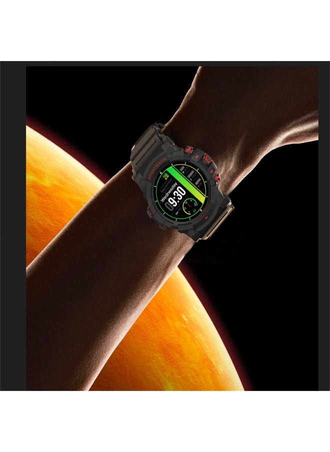 PEJE PEJE 1.39" Smart Watch for Men with GPS Tracking, 1ATM Waterproof, Bluetooth Calls, 120+ Sports Modes, SpO2/HR/Sleep Monitor, Prayer Alerts & Arabic Support, iOS/Android  - Image 3