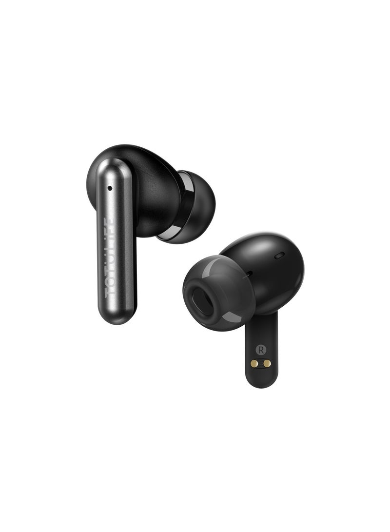 Totulife FAME PRO TWS Wireless Earbuds – Bluetooth 5.0, Up to 7 Hours Playtime, 10m Range – Black - Image 4