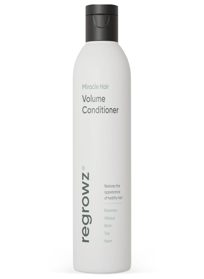 Regrowz Miracle Hair Volume Conditioner 7oz - For Fine,Thin Hair - Boost Shine & Thickness - Suitable for Men and Women - Hair Growth Repair Treatment with Biotin - Image 1