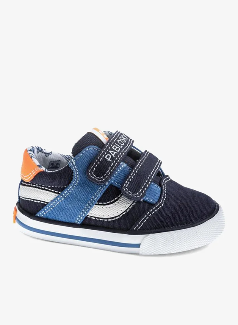 بابلوسكي Canvas Sneakers With Hook & Loop Closure