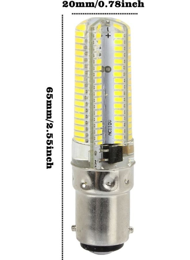 NIBEMINENT 10-Piece Dimmable Silicone 152 LED Corn Bulb Set Cool White  - Image 2