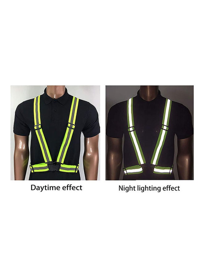 Rock Pow Adjustable Reflective Bike Vest - Image 4