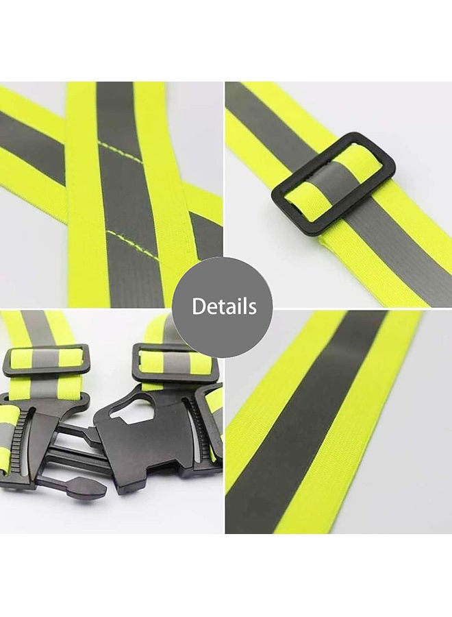 Rock Pow Adjustable Reflective Bike Vest - Image 3