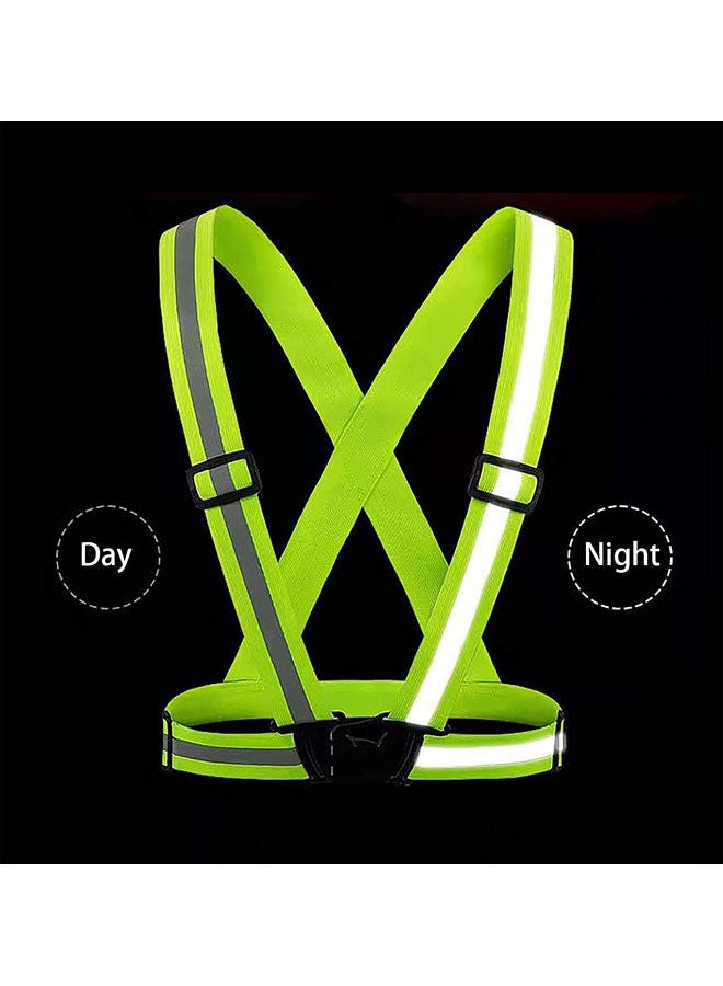 Rock Pow Adjustable Reflective Bike Vest - Image 2