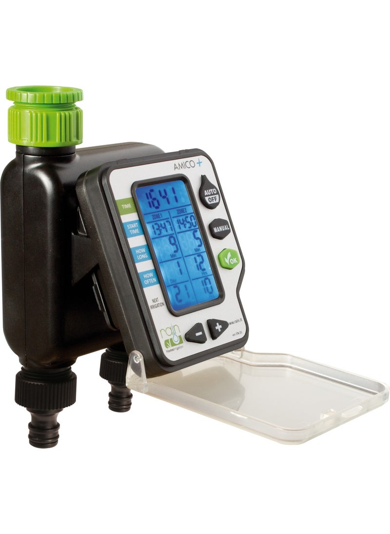 Mgf Plast Rain Amico 2 Faucet Type Battery Operated Irrigation Timer 