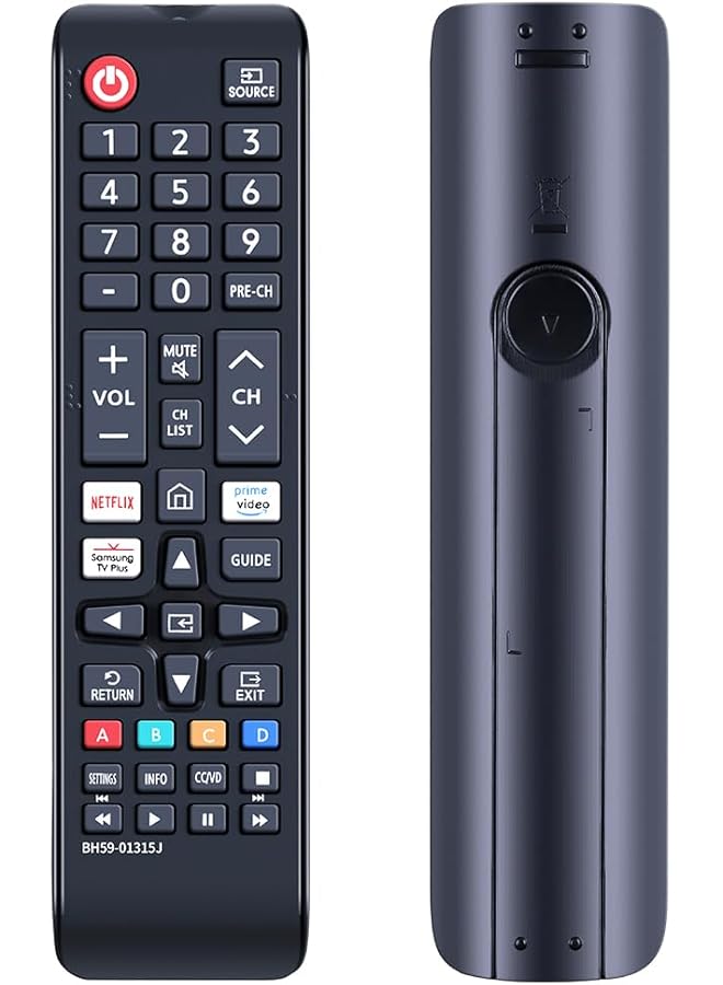 The Bros Universal Remote Control for Samsung Smart TV, Replacement Remote Compatible with All Samsung Smart LCD LED Curved Frame Solar HDTV 3D TVs BN59-01315J BN59-01199F - Image 1