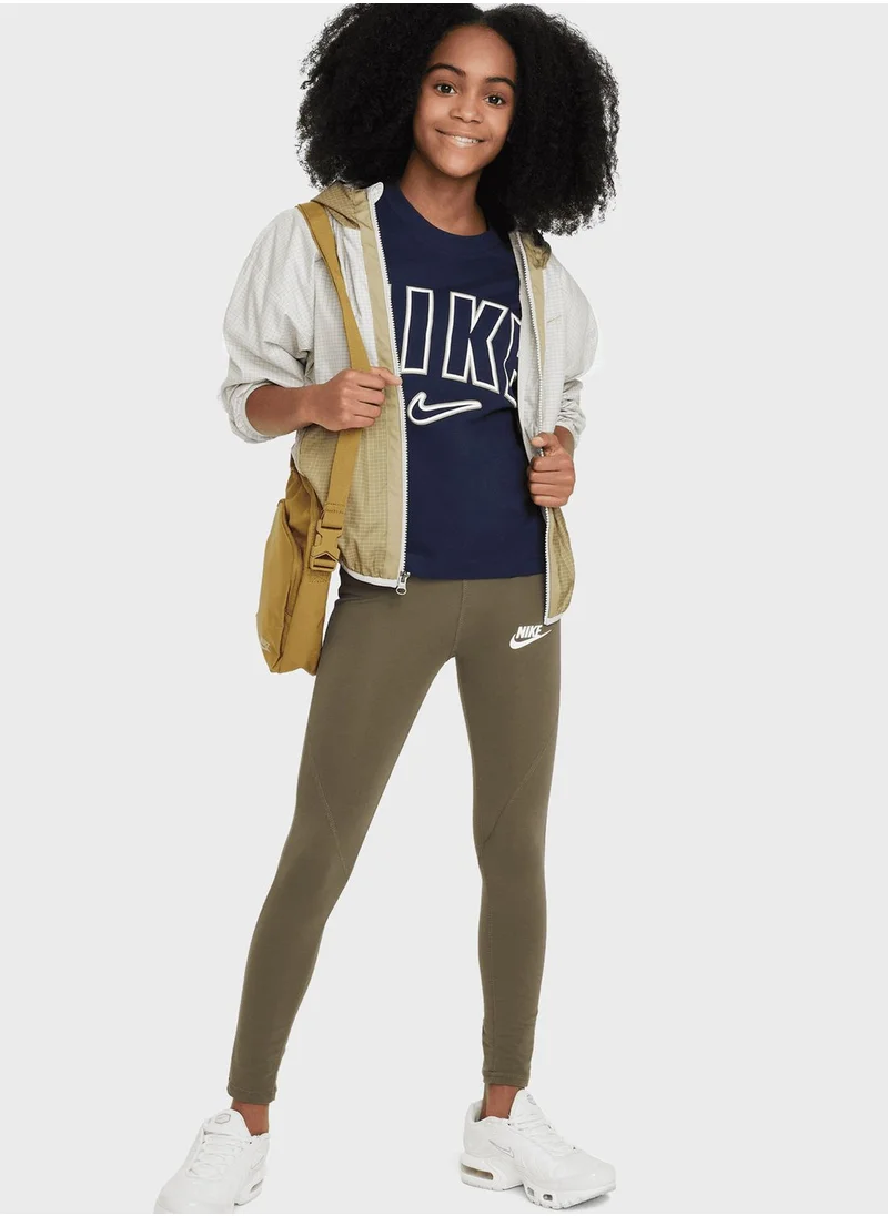 Nike Kids Boxy Print T-Shirt