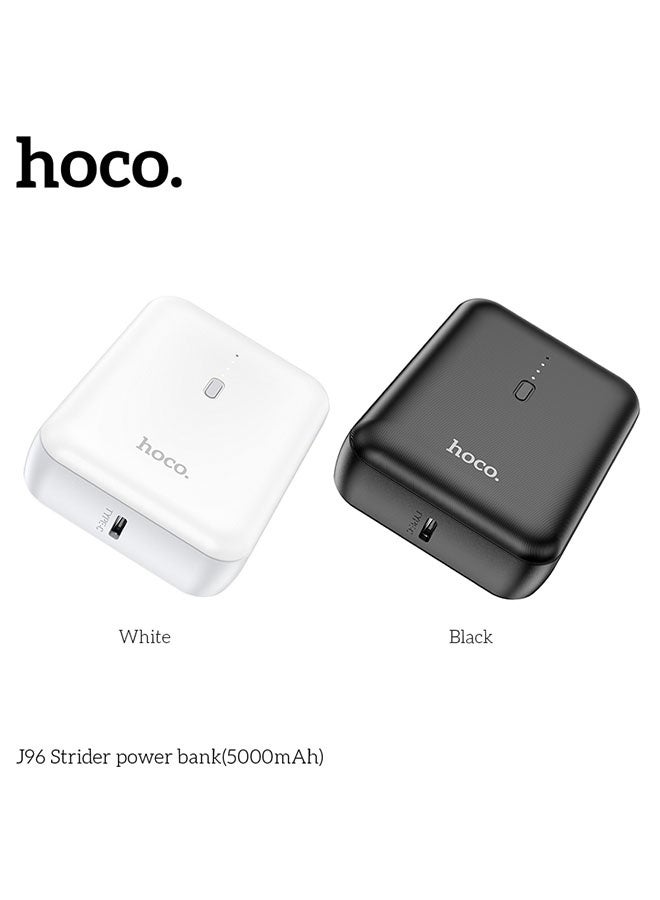 هوكو. بنك الطاقة J96 سترايدر 5000 مللي أمبير (أبيض) - Image 5