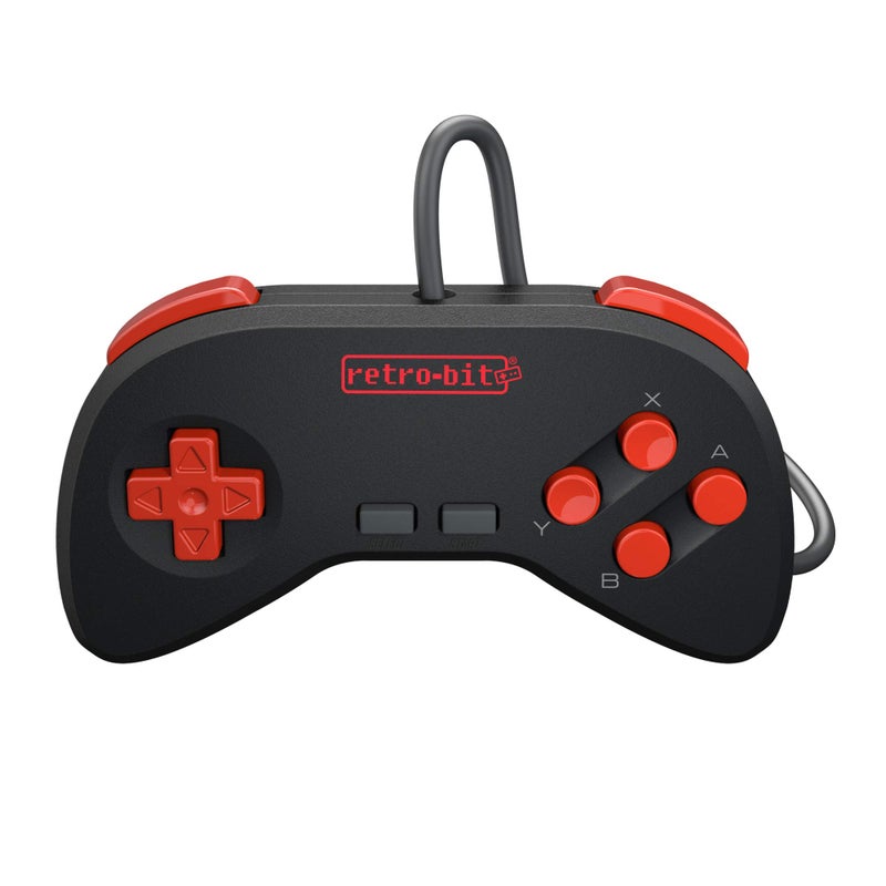 Retro Bit Retro-Bit Retro Duo 2 in 1 Console System - for Original NES/SNES, & Super Nintendo Games - Black/Red - Image 3
