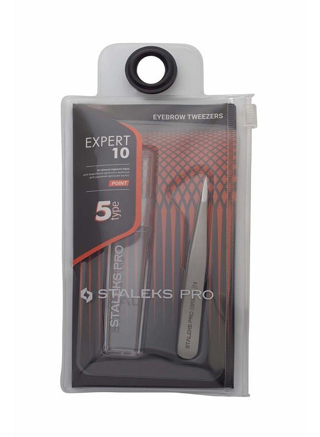 STALEKS PRO Ingrown Hair Tweezers - STALEKS PRO - Type 5 - Pinpoint Tip Tweezer - Surgical Stainless Steel - Durability - Precision - Handmade - for Experts - and Professionals. - Image 4