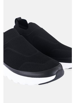 RBX Men Slip On Training Shoes, Black  - Image 3