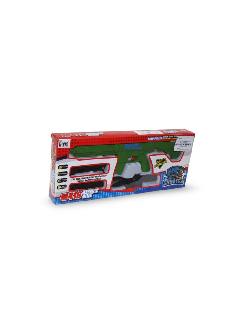 Keess Shoot Electric Water Bullet Gun – Green - Image 1