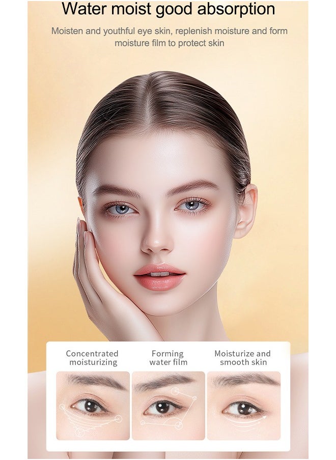SADOER - Snail Essence Moisturize Eye Cream 20g, Anti Aging, Exquisitely Repair Skin, Moisturize, Fade Eye Lines, Dark Circles and Black Spots, Shrink Pores and Tighten Skin, Moisturizing Eye Serum, Eye Care - Image 1