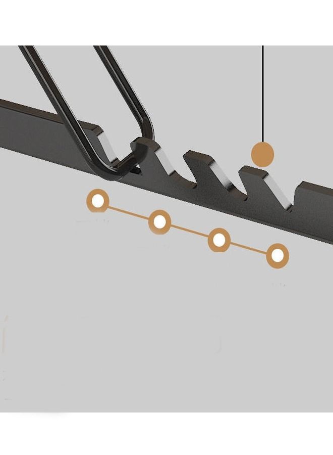 C&C Home 1-Piece Multifunction Folding Laptop Desk Portable Computer Tray for Bed Sofa Writing 4 Angles Adjustable Height Tilt Laptop Stand Tray Table with Cup Holder 55x25x32 cm - Image 4