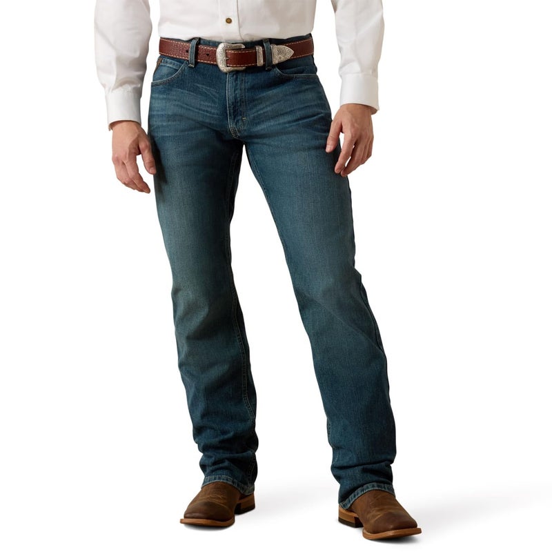ARIAT Men's M4 Low Rise Stretch Legacy Boot Cut Jean, Freeman, 36W x 34L - Image 1