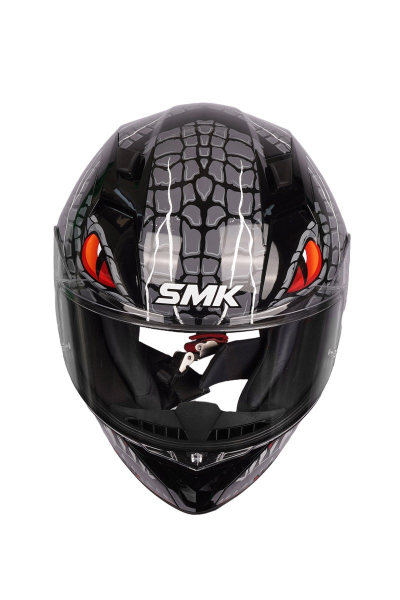 SMK Stellar Taotei GL263 Full Face Helmet, Anti Fog Visor - 70013 - Image 3