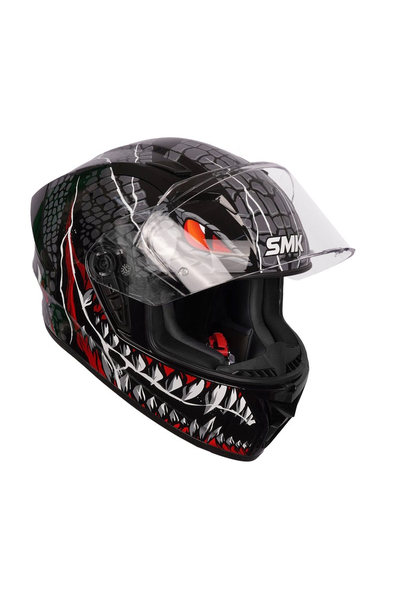 SMK Stellar Taotei GL263 Full Face Helmet, Anti Fog Visor - 70013 - Image 2