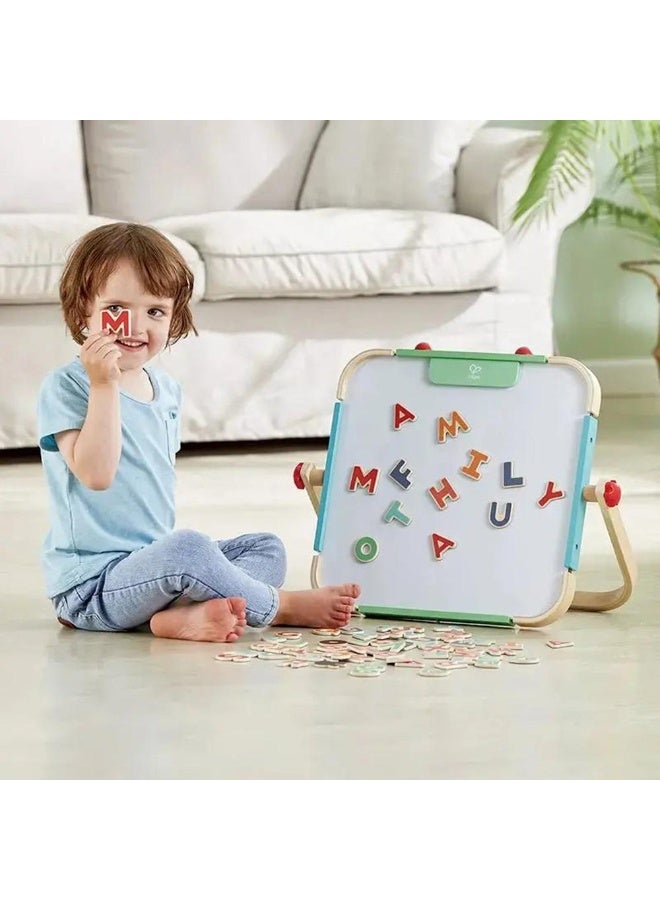 Hape مجموعة حروف الأبجدية المغناطيسية للتعلم واللعب (70 قطعة) - Image 1