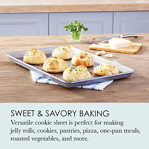 Chicago Metallic 59813 Commercial II Non-Stick Jelly Roll Pan. Perfect for making jelly rolls, cookies, pastries, pizza, one-pan meals, roasted vegetables, and more, 16-3/4 by 12-Inch - Image 4