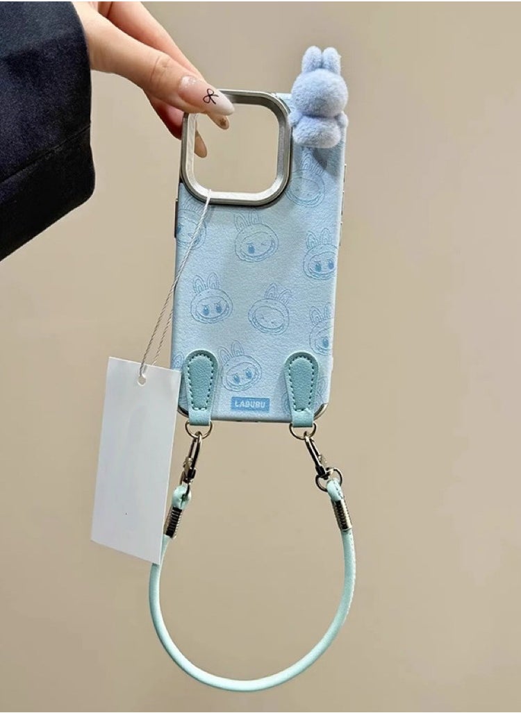 LABUBU labubu candy-colored cute three-dimensional phone case  - Image 1