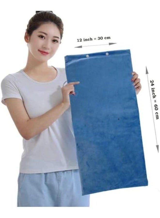 وسادة تدفئة – مقاس 30 × 60 سم – وسادة حرارية كبيرة لتخفيف الآلام والراحة اليومية - Image 2