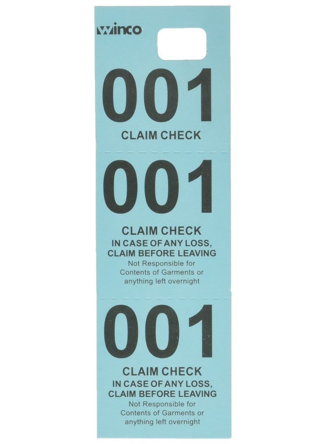Winco Coat Checks, Blue, 500 Per Box, Medium - Image 2