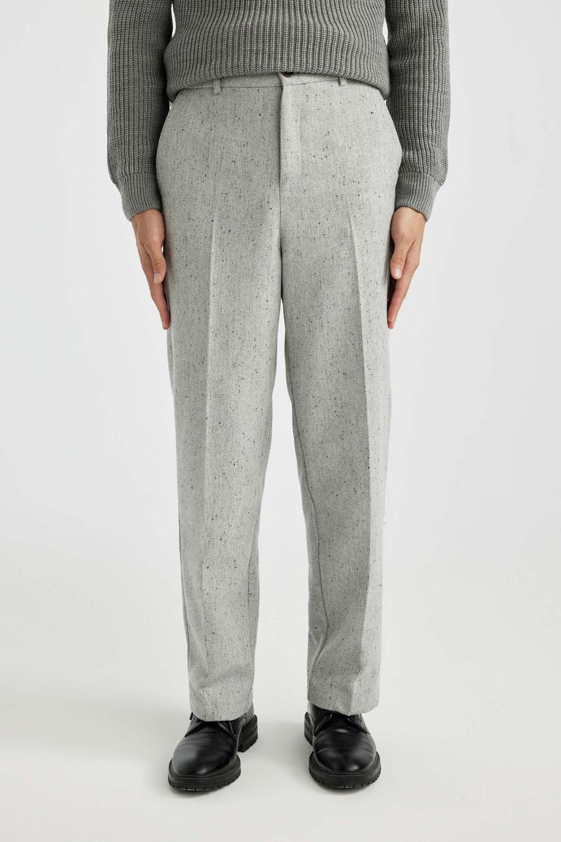 DeFacto Man Wide Leg Wide Leg Trousers - Image 1