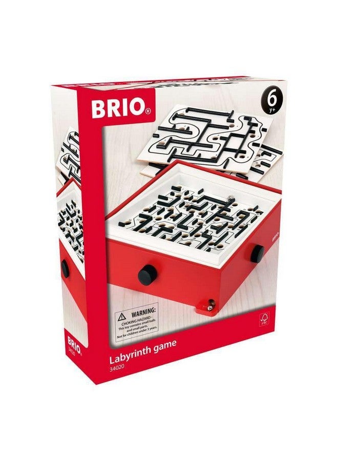 Brio لعبة المتاهة BRIO World 34020 + ألواح إضافية | لغز يعزز المهارات | نشاط ممتع للأطفال والمراهقين | يعزز القدرات المعرفية - Image 1