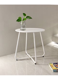 NKX Nordic Style Iron Round Table Nightstand Sofa Table Furniture  - Image 1