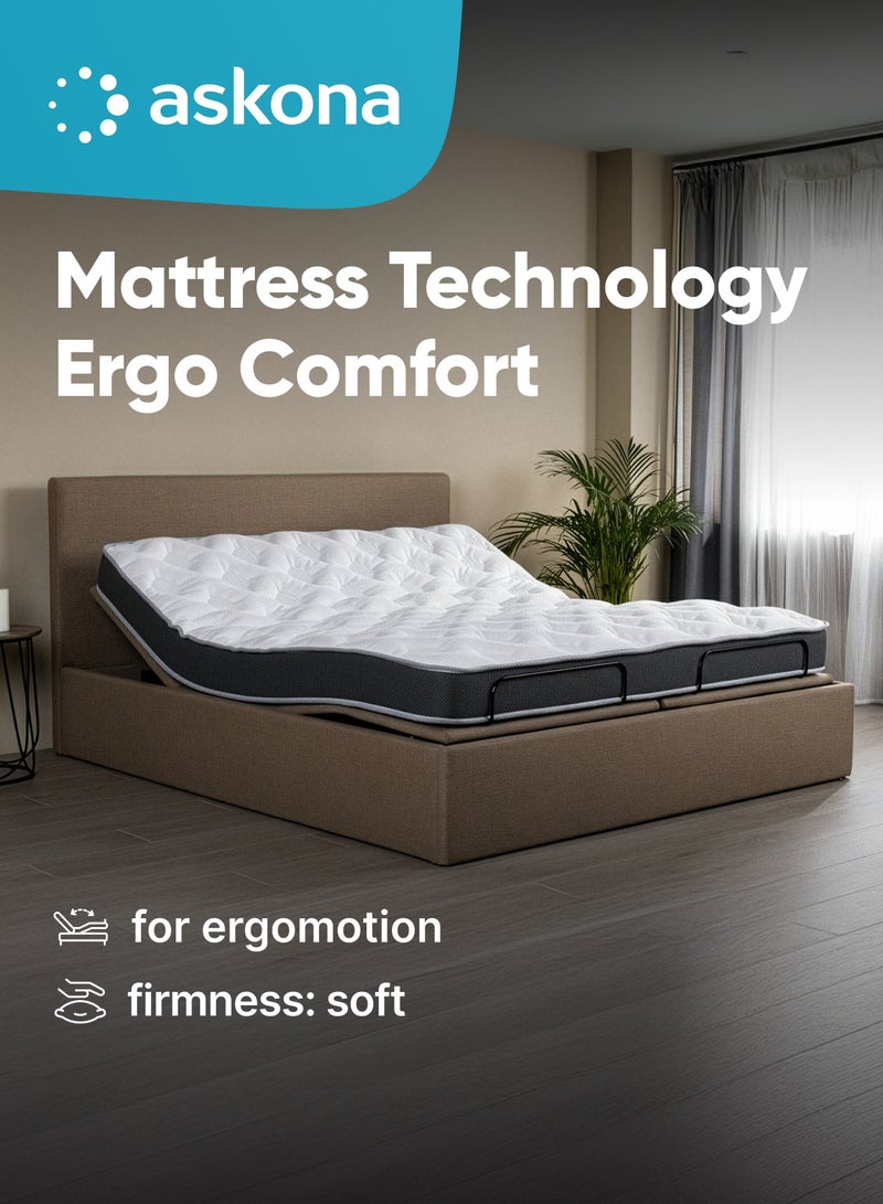 Askona Mattress Technology Ergo Comfort 200x160x23 cm (LxWxH) - Image 1