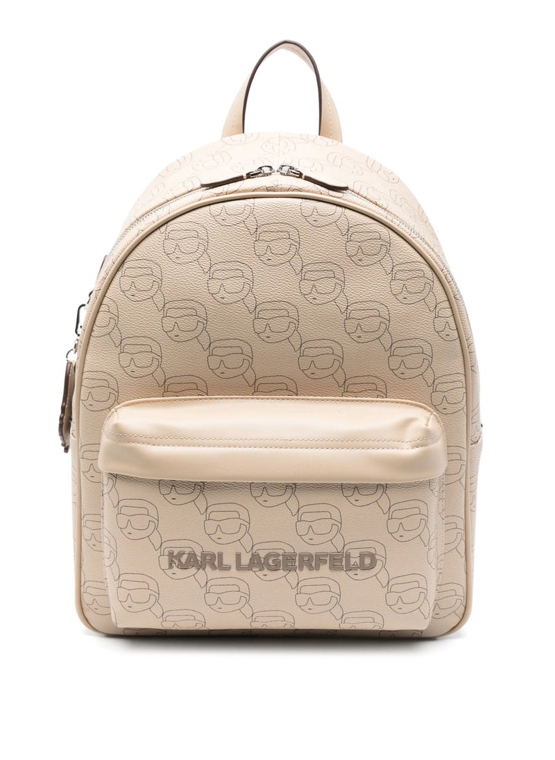 Karl Lagerfeld Paris Ikonkon Monogram Backpack - pzsku/Z2E0C7897BB2B9CDD4701Z/45/1741684751/56246eff-6f32-4b99-a58e-6cfb9148559b