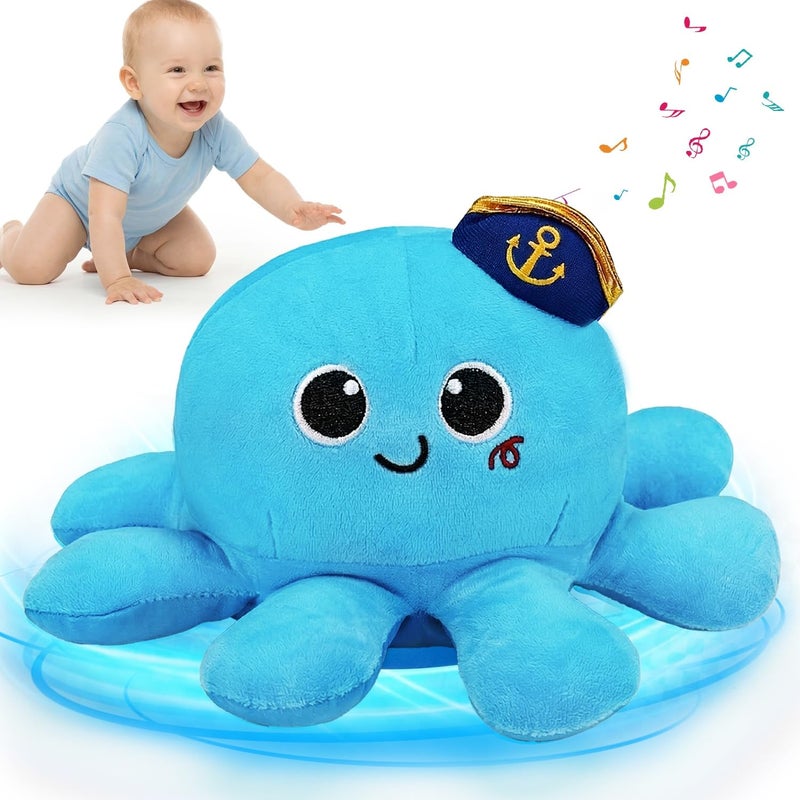 Tsomtto Baby Toys 612 Months Musical Plush Octopus Crawling Walking Toys Light up Voice Control Dancing Infant Toy 06 7 8 9 10 1218 Month 1 2 Year Old Boys Girls Tummy Time Easter Basket Birthday Gifts - Image 2