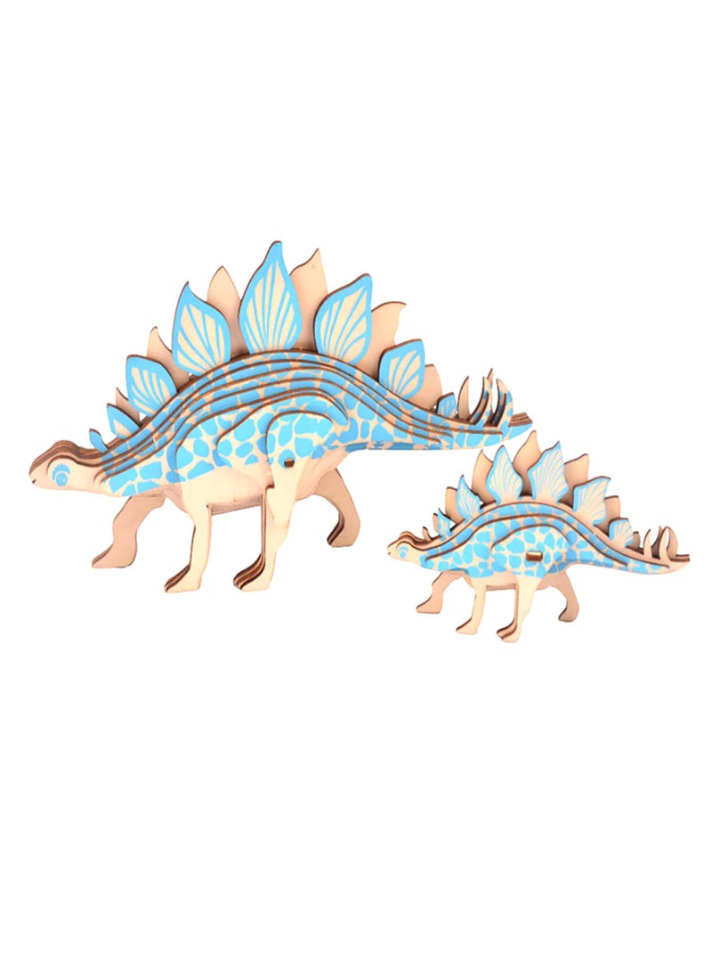 DIY Stegosaurus 3D Puzzle Model - Image 1
