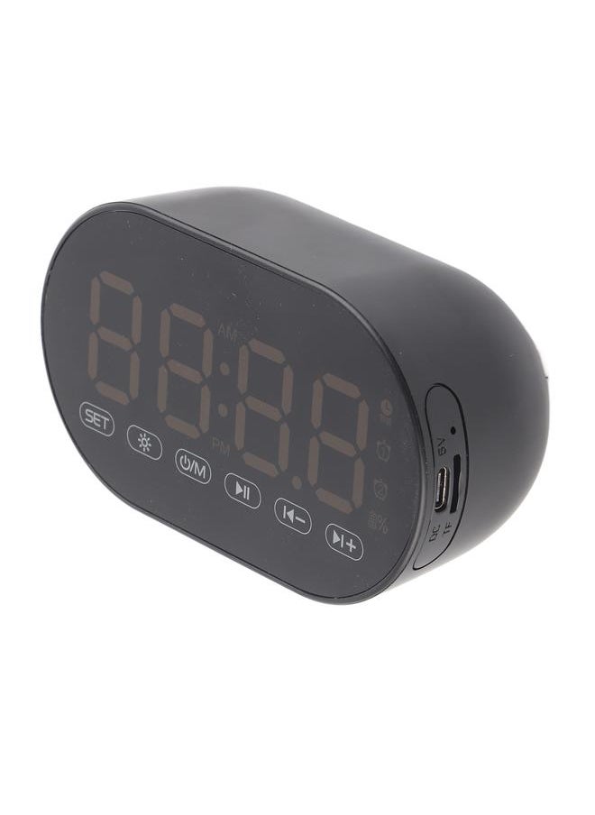 Thoraya - Intelligent AI Alarm Clock Students Learn Electronic Alarm Clock Wireless Bluetooth Speaker for Bedrooms Black Upgrade - Image 1