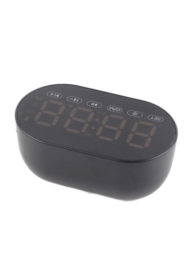 Thoraya - Intelligent AI Alarm Clock Students Learn Electronic Alarm Clock Wireless Bluetooth Speaker for Bedrooms Black Upgrade - Image 1