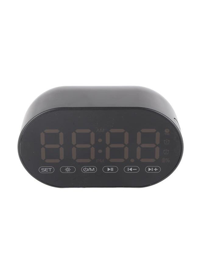 Thoraya - Intelligent AI Alarm Clock Students Learn Electronic Alarm Clock Wireless Bluetooth Speaker for Bedrooms Black Upgrade - Image 1