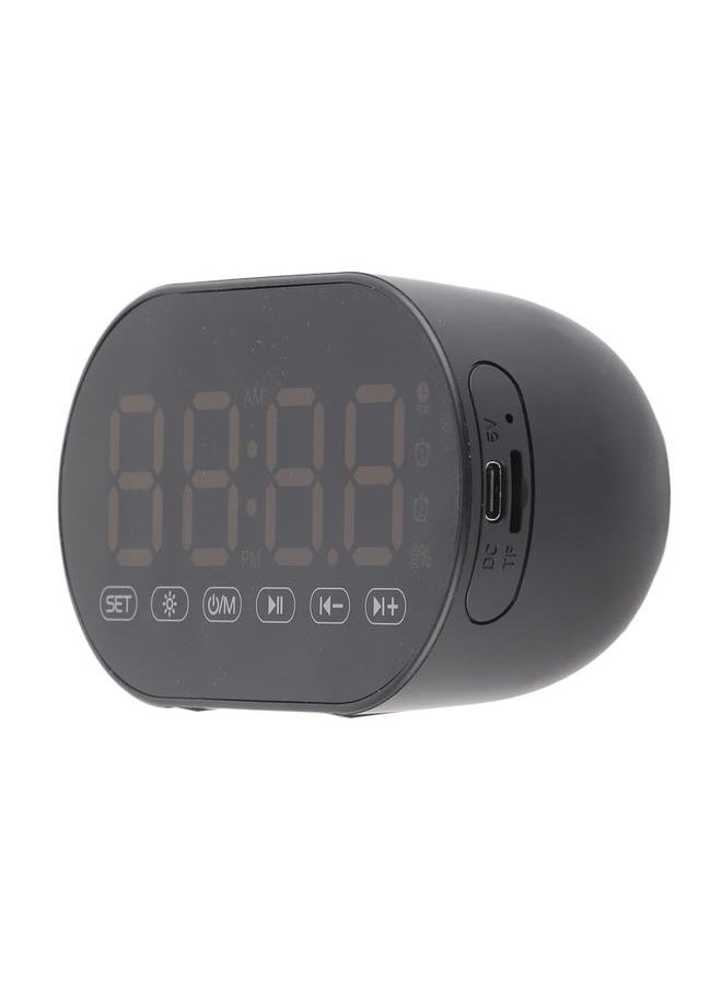 Thoraya - Intelligent AI Alarm Clock Students Learn Electronic Alarm Clock Wireless Bluetooth Speaker for Bedrooms Black Upgrade - Image 1