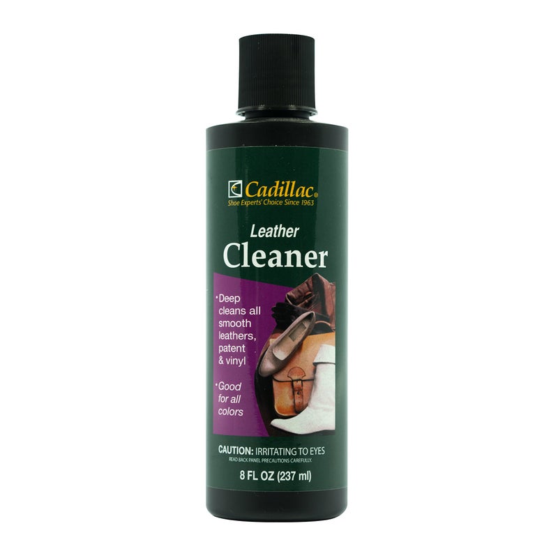 Cadillac Leather Cleaner - Great for Shoes, Boots, Handbags, Car Upholstery, Furniture- Removes Surface Dirt, Grime, Salt and More From Finished Leathers - Image 1