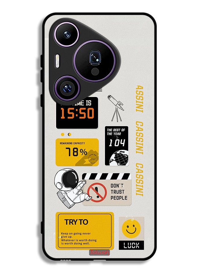 Tolwak Huawei Pura 70 Pro Protective Case Cover Do Not Trust People  - Image 1