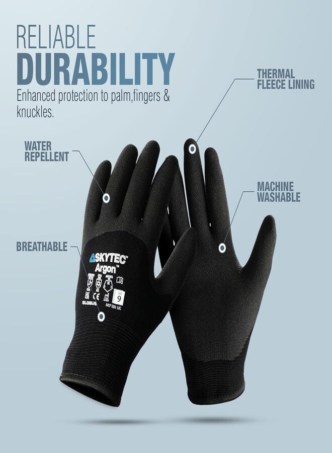 Skytec Pro Argon Insulated Work Safety Gloves (Large) - Image 3