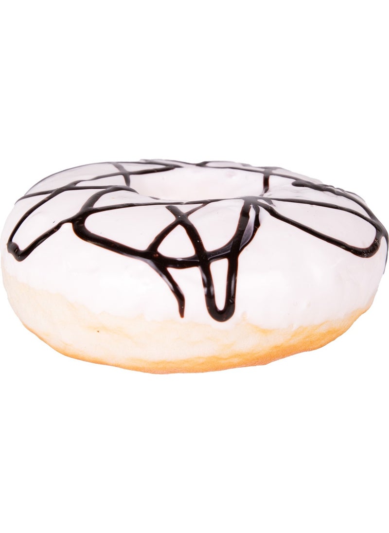 Herdekora Artificial Donut Vanilla Chocolate Top 10X4 Cm.  - Image 3