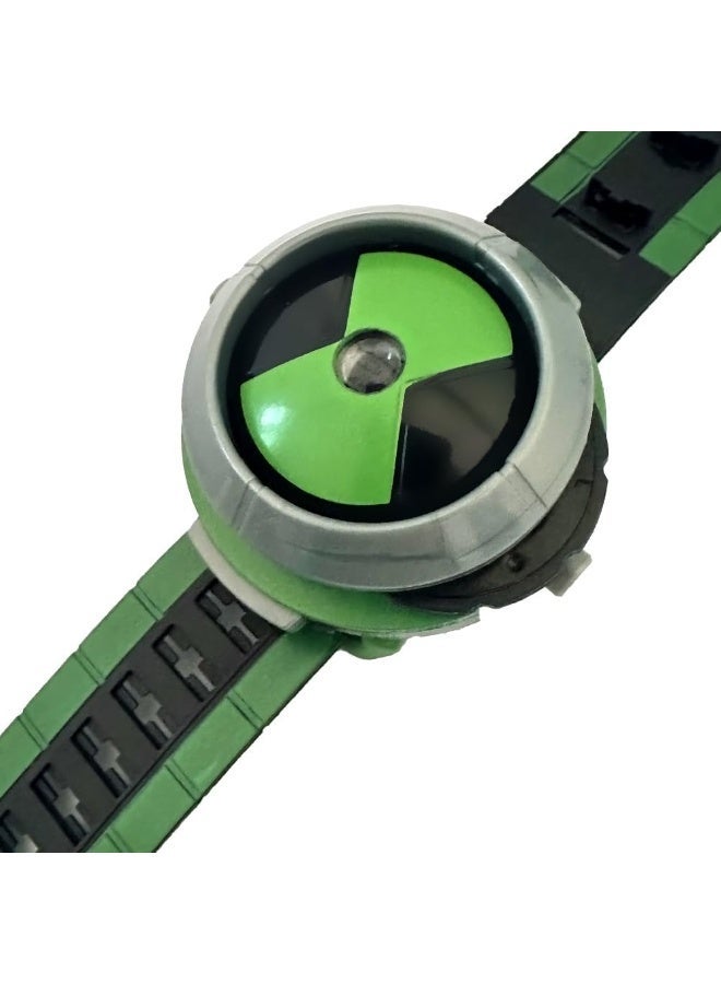 Prinomor BenToys Watch Ben Omnitrix لعبة غرفة إنشاء الأجانب أرقام Ultimatrix للأولاد ساعات بروجيكتور نموذج إمدادات حفلة عيد الميلاد - Image 3