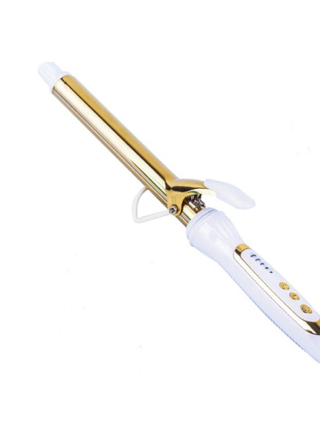 NIBEMINENT Electric Curling Iron Gold/White 38cm - Image 3