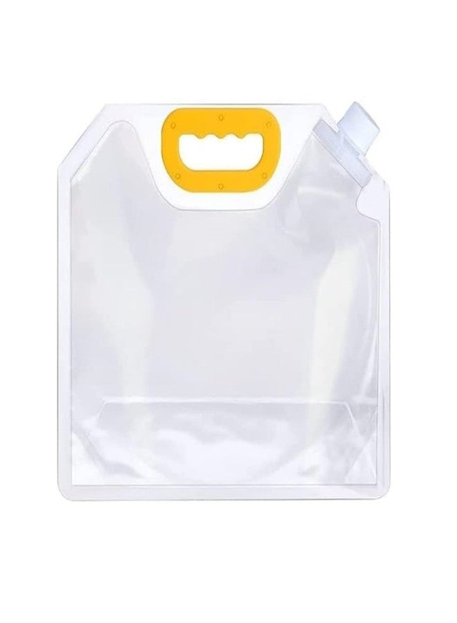 Akshunit Grain Rice Food Storage Bag Stand Up Pouch Bags With Portable Handle For Long Term Food Storage Container Reusable Grain (10) - Image 1