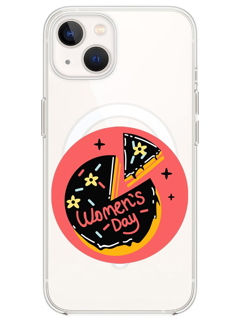 Theodor Magnetic Case for iPhone 14 Plus 6.7-inch Compatible with MagSafe Wireless Charging, Shockproof Phone Bumper Cover Womens day - Image 1